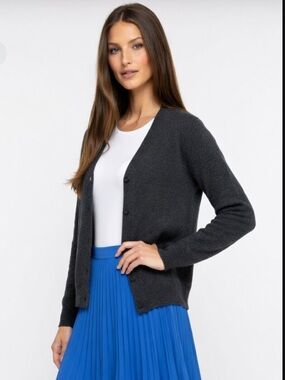 PRADA Milano Wool Cardigan Button Sweater Size 46 L Large $1880